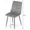 Sametová růžová židle LAVA s kovovými nohami v dubovém dekoru