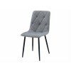 90489 4 seda jidelni zidle libra platinum grey s matne cernymi nohami