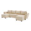 92118 2 prostorna sedaci souprava do u livaro 305x140 cm kremova a pohodlna