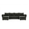 92130 1 prostorna sedaci souprava do u livaro 305x140 cm tmave seda