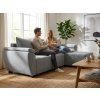 92154 4 moderni rohova sedaci souprava do l livaro 251x140 cm svetle seda