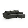 92193 tmave seda rozkladaci sedaci souprava do l livaro 251x140 cm oboustranna