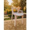 92385 18 hneda plastova zidle kato s propletanym operadlem