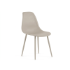 93060 5 minimalisticka jidelni zidle osaka plastova sedohneda pro stylove stolovani