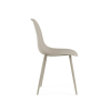 93060 4 designova jidelni zidle osaka plastova sedohneda pro moderni interier