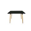 92532 akce cerny jidelni stul bergen 140x80 cm ii jakost