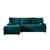 93541 1 moderni rozkladaci sedaci souprava do l venoria slim 200x143 cm petrolejova