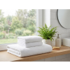 Měkký bavlněný ručník MONEA 50x100 cm bílý s elegantním lemem