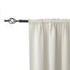 Jemný závěs OXFORD 140x250 cm bílo-krémový pro světlý interiér