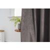 Kvalitní zatemňovací závěs DUNES VELVET 140x250 cm tmavě šedý s elegantním vzhledem