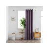 Elegantní závěs DUNES VELVET 140x250 cm fialový sametový vzhled