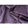 Sametový závěs DUNES VELVET 140x250 cm fialový moderní design