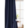 Tmavě modrý závěs OXFORD 140x250 cm pro elegantní vzhled