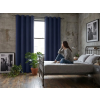 Tmavě modrý závěs OXFORD 140x250 cm pro elegantní vzhled 1ks