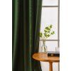 Tmavě zelený závěs OXFORD 140x250 cm pro elegantní interiér