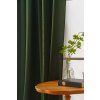 Elegantní závěs OXFORD tmavě zelený 140x250 cm s minimalistickým designem
