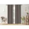 Závěs OXFORD 140x270 cm šedohnědý pro moderní a elegantní interiér