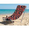 94084 8 pohodlne skladaci lehatko sand melon barevne na plaz i zahradu