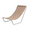 94117 3 skladaci plazove lehatko sand flowers cervene
