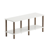 94633 1 stylovy tv stolek sole 120 cm bily do obyvaciho pokoje