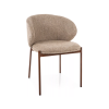 Jídelní židle KIOTO ořech béžová moderní design