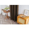 Designový zatemňovací závěs DUNES VELVET 140x250 cm, hnědý samet