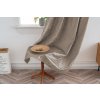 Praktický závěs LOOM VELVET 140x250 cm béžovohnědý do ložnice i obýváku