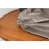 Zatemňovací závěs LOOM VELVET 140x250 cm béžovohnědý s elegantním řasením