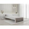 Jednolůžková postel IKAROS 90x200 cm bílá/dub lanýž s elegantním designem