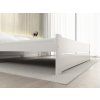 Elegantní postel IKAROS DOUBLE 160 x 200 cm bílá pro dvě osoby