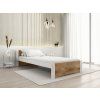 Moderní postel IKAROS 90 x 200 cm dub artisan/bílá pro stylovou ložnici
