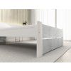 Postel IKAROS DOUBLE 90 x 200 cm, beton/bílá s minimalistickým designem
