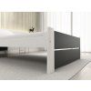 Designová postel IKAROS DOUBLE 90 x 200 cm, antracit/bílá pro moderní interiér