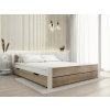 Velký úložný box pod postel 200 cm dub sonoma na ložní prádlo