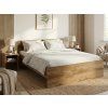 Postel ELISA 120 x 200 cm, dub artisan