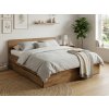 Postel ELISA 140 x 200 cm, dub artisan