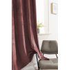Hebký zatemňovací závěs ELVIO VELVET 140x250 cm ve starorůžovém odstínu