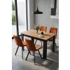Komfortní jídelní židle CIEZA VELVET v elegantním provedení