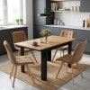 Elegantní jídelní židle CIEZA VELVET s velvet čalouněním