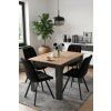 Elegantní jídelní židle SORIA VELVET s velvet čalouněním