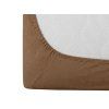 Jersey prostěradlo EXCLUSIVE hnědé 90 x 200 cm s perfektním napnutím