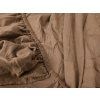 Praktické Jersey prostěradlo EXCLUSIVE hnědé 90 x 200 cm na matraci
