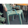 TREGO ISLAND bílý zahradní set s odolnými židlemi a stolkem 60 cm