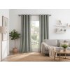 Elegantní šedý zatemňovací závěs DREAM VELVET 140x250 cm sametového vzhledu
