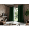 Stylový tmavě zelený závěs OXFORD LIGHT 140x270 cm do obývacího pokoje
