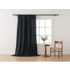 Elegantní závěs OXFORD LIGHT 140x250 cm černý do ložnice i obýváku