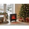 LED dekorace krb COZY WARM 40x35 cm, černý jako stylový doplněk interiéru