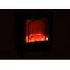 Elegantní LED dekorace krb COZY WARM 40x35 cm, černý do moderního domova