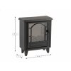 LED dekorace krb COZY WARM 40x35 cm, černý pro hřejivou domácí atmosféru