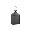 Stylová LED dekorace lucerna COZY WARM 55x30 cm, černá do interiéru